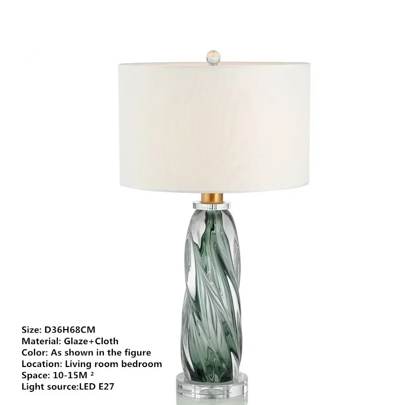 Sage Twist. Luxurious European Design Lamp