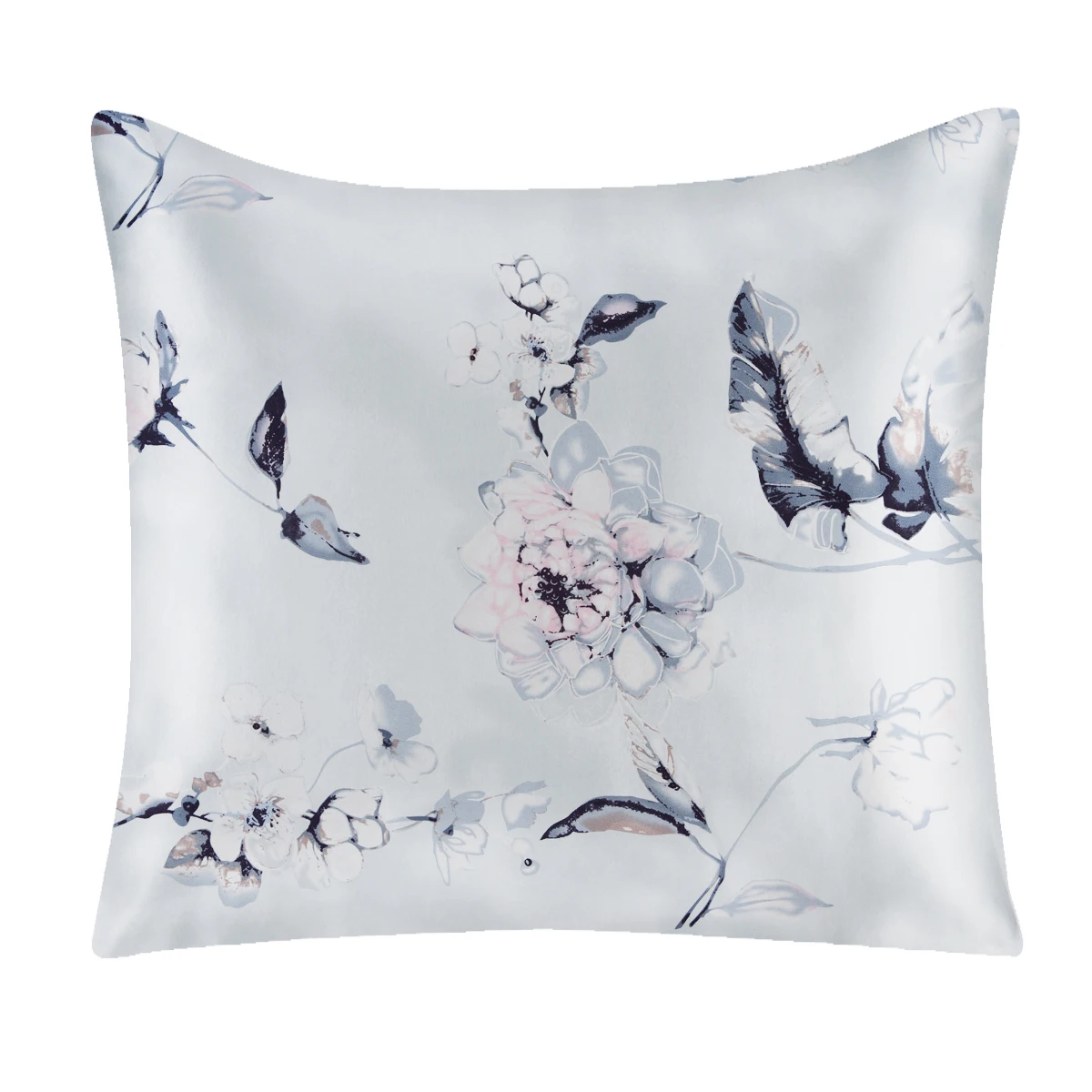 100% Mulberry Silk, Patterned Cushion Covers.Many Colours And Sizes To Choose From.