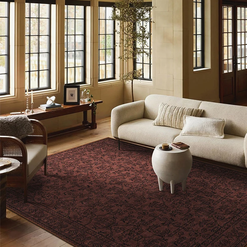 South American Motif Area Rug (Low Pile)