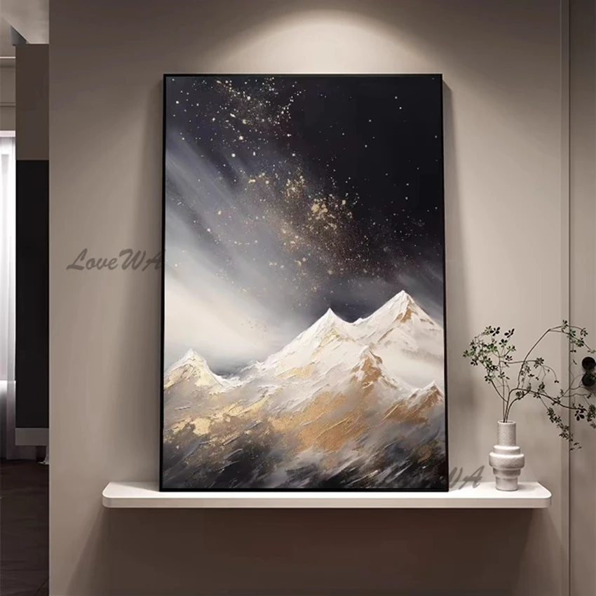 Modern Abstract Texture 100% Hand-painted Latest Design Oil Painting : no frame H - Size: 90cmx150cmx1